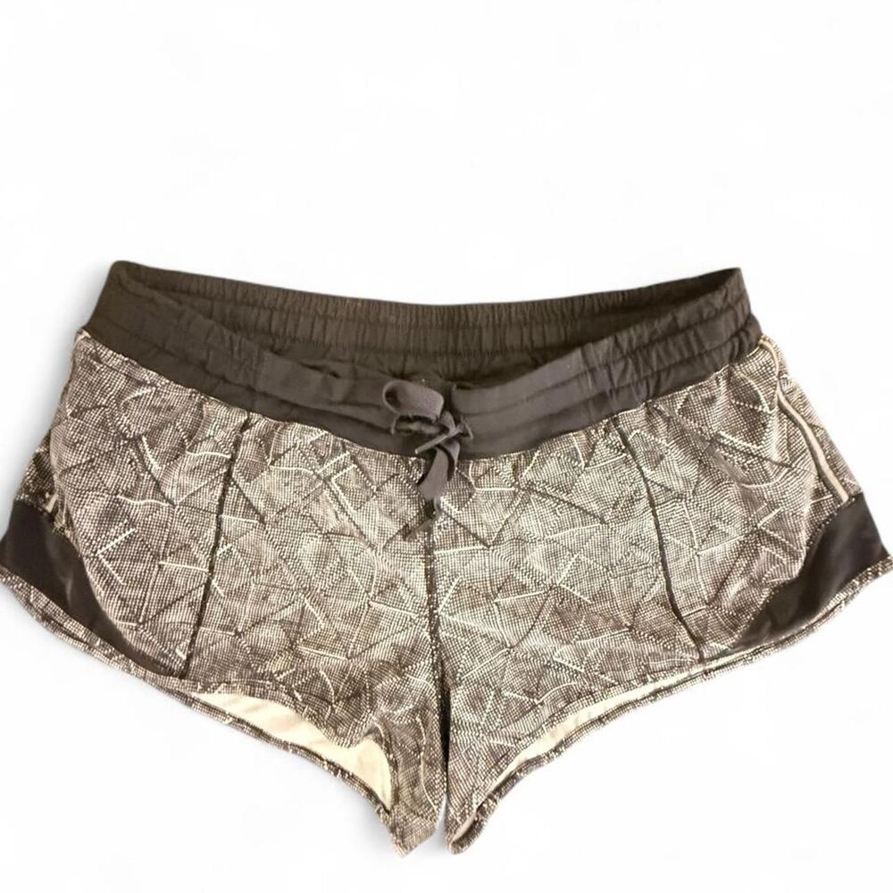 Lululemon Women's Brown and Grey Shorts